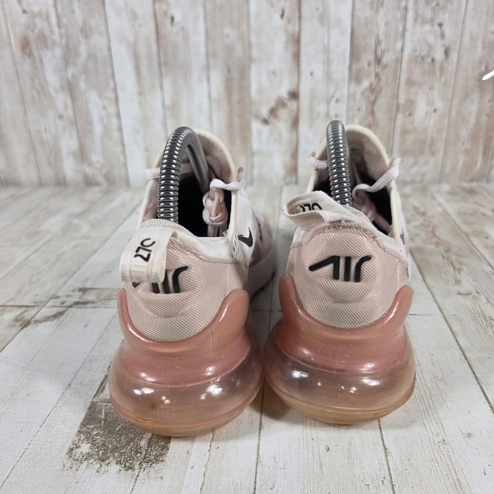 Nike Air Max 270 Pink White Women Sneakers AH6789-604 Size 6 - Picture 3 of 8